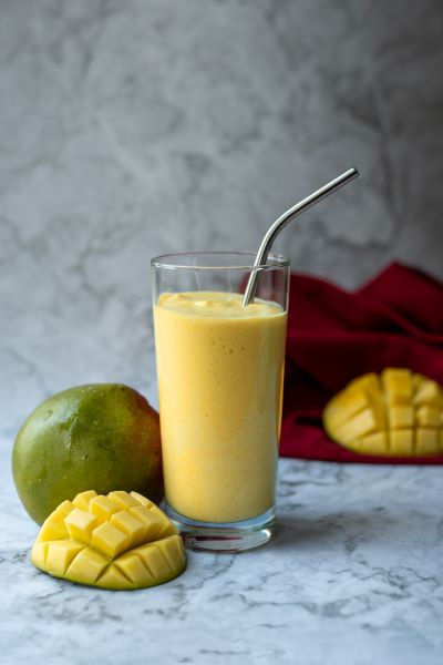 Smoothie e opções sem lactose para bem-estar